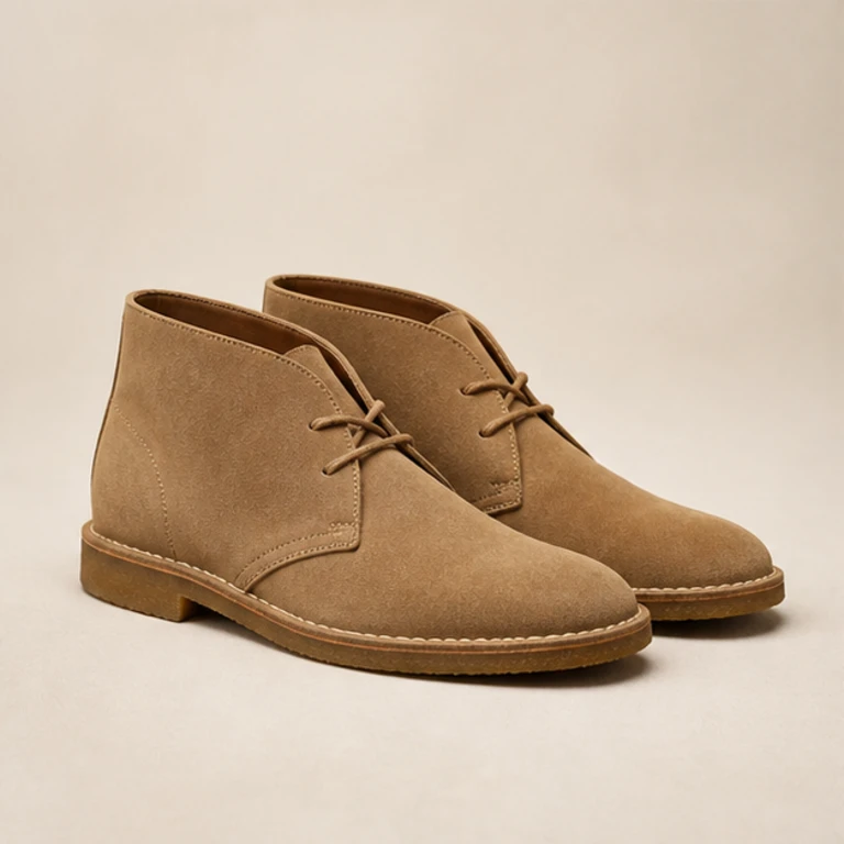 Gommino suede loafers