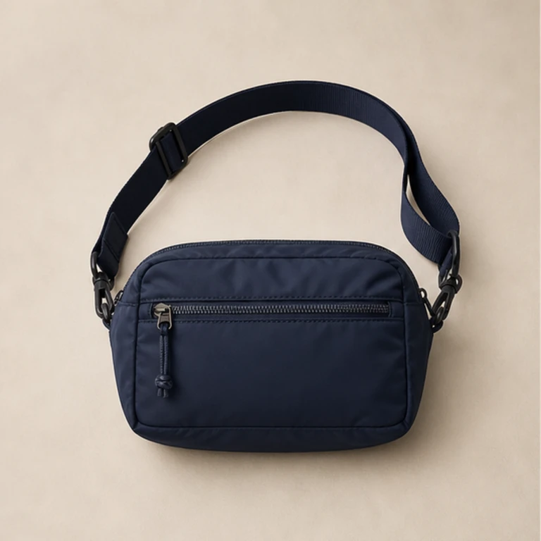 Paris compact leather wallet