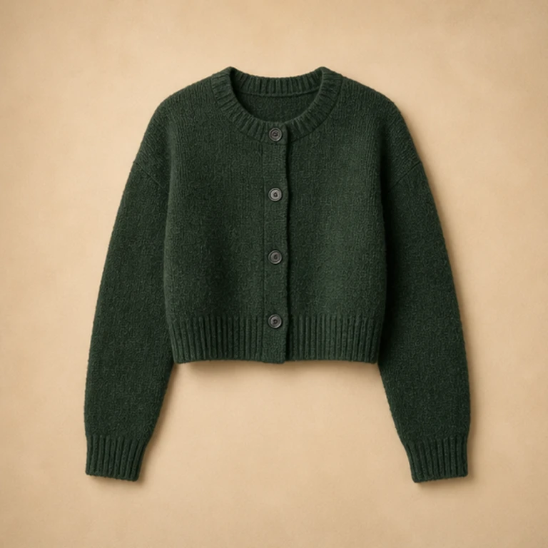 2-in-1 cashmere cardigan