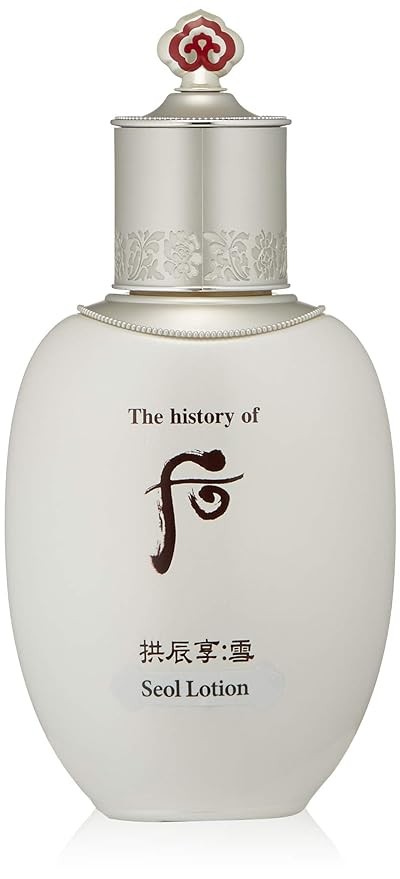 The History of Whoo Gongjinhyang Seol Radiant White Emulsion | Brightening Functional Moisturizer for Long-lasting Skin Vibrance, Brightness & Moisturizing